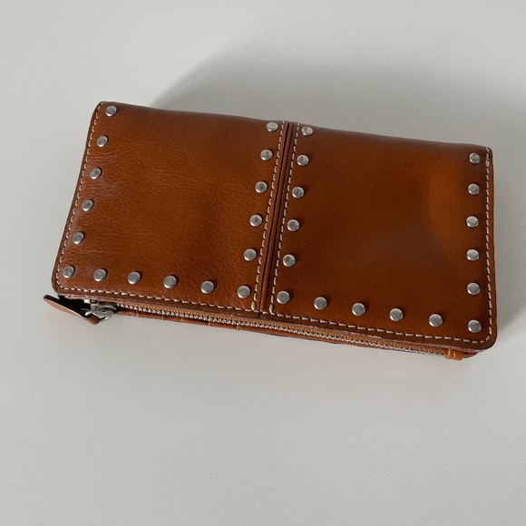 Michael Kors brown leather wallet - Picture 1 of 3